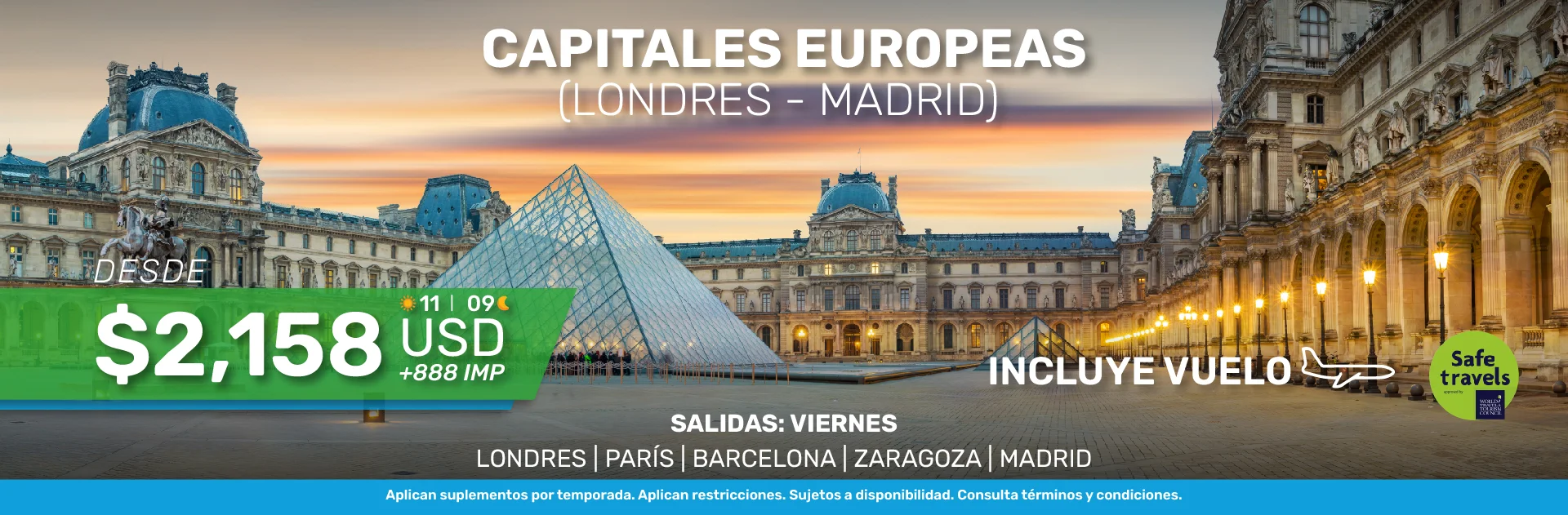 CAPITALES EUROPEAS LONDRES-MADRID 