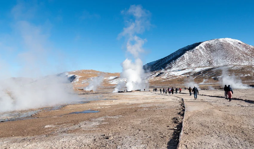 VIAJE DE LOS GEYSERS, A LA PATAGONIA CHILENA 